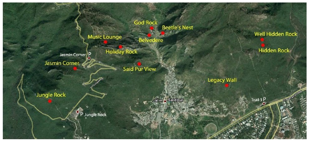 Rock Climbing in Islamabad, Complete Guide of Crags and Pitches